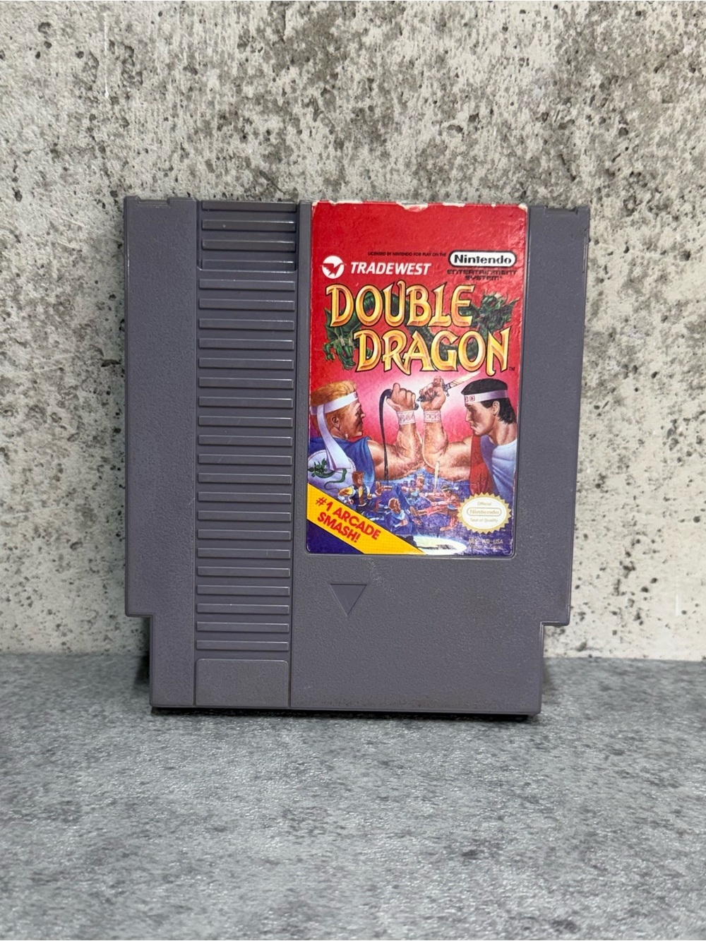 Vintage Double Dragon Nintendo NES 1988 Tested Game